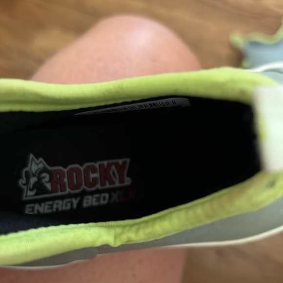 Rocky Kids Green and White Rain Boots - Picture 7 of 7